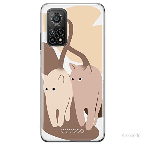 ERT GROUP mobiltelefonfodral för Xiaomi MI 10T 5G / PRO originalt och officiellt licensierat Babaco mönster Cats 002 anpassad till formen på mobiltelefonen, fodral tillverkad av TPU plast 5905131085665