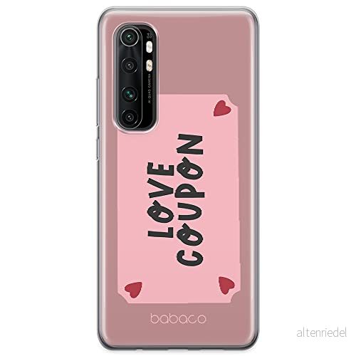 ERT GROUP mobiltelefonfodral för Xiaomi MI NOTE 10 Lite originalt och officiellt licensierat Babaco mönster Love Coupon 001 anpassad till formen på mobiltelefonen, fodral tillverkad av TPU plast 5904805030437