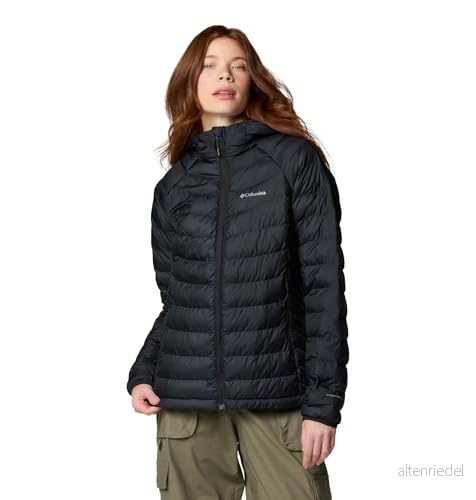 Columbia Powder LITE Hooded Jacket Vinterjacka, Storlek: Medium, Black 195981271508