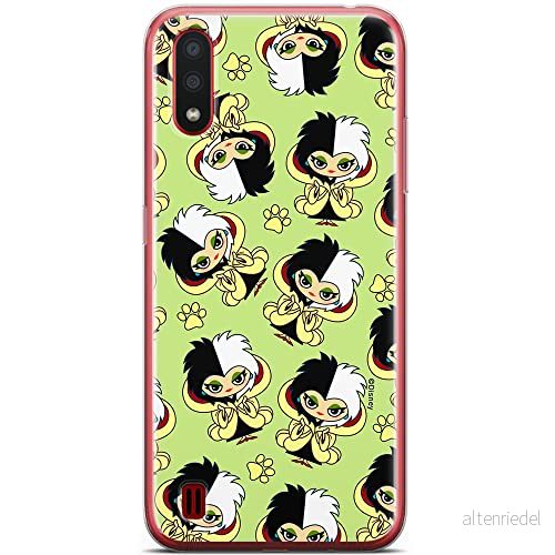 ERT GROUP mobiltelefonfodral för Samsung A01 originalt och officiellt licensierat Disney mönster Cruella 007 optimalt anpassad till formen på mobiltelefonen, fodral tillverkad av TPU plast 5905131493729