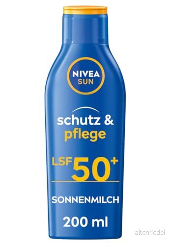 Nivea Protect & Moisture Solkräm, Blå, 200 ml 4005900246905