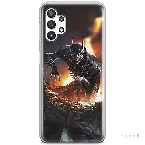ERT GROUP mobiltelefonfodral för Samsung A32 5G originalt och officiellt licensierat DC mönster Batman Who Laughs 001 optimalt anpassad till formen på mobiltelefonen, fodral tillverkad av TPU plast 5903040057247