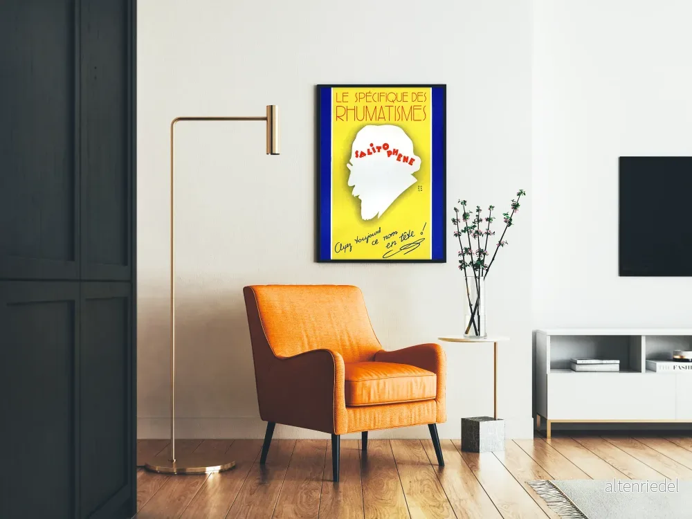 Vintageposter Le spécifique des rhumatismes Salitophène - Bild 2