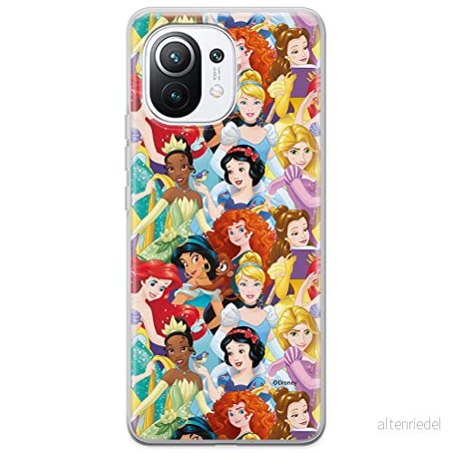 ERT GROUP mobiltelefonfodral för Xiaomi 11 originalt och officiellt licensierat Disney mönster Princess 001 Vit optimalt anpassad till formen på mobiltelefonen, fodral tillverkad av TPU plast 5903537095936