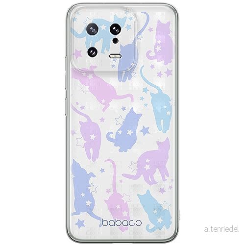 ERT GROUP mobiltelefonfodral för Xiaomi 13 originalt och officiellt licensierat Babaco mönster Cats 016 optimalt anpassad till formen på mobiltelefonen, fodral tillverkad av TPU plast 5905511907174