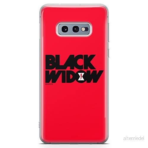ERT GROUP mobiltelefonfodral för Samsung S10e originalt och officiellt licensierat Marvel mönster Black Widow 010 optimalt anpassad till formen på mobiltelefonen, fodral tillverkad av TPU plast 5903537665450