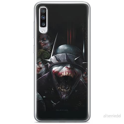 ERT GROUP mobiltelefonfodral för Samsung A70 originalt och officiellt licensierat DC mönster Batman Who Laughs 003 optimalt anpassad till formen på mobiltelefonen, fodral tillverkad av TPU plast 5902980681598