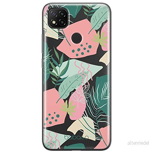 ERT GROUP mobiltelefonfodral för Xiaomi REDMI 9C originalt och officiellt licensierat Babaco mönster Plants 010 optimalt anpassad till formen på mobiltelefonen, gedeeltelijk transparant 5903932574876