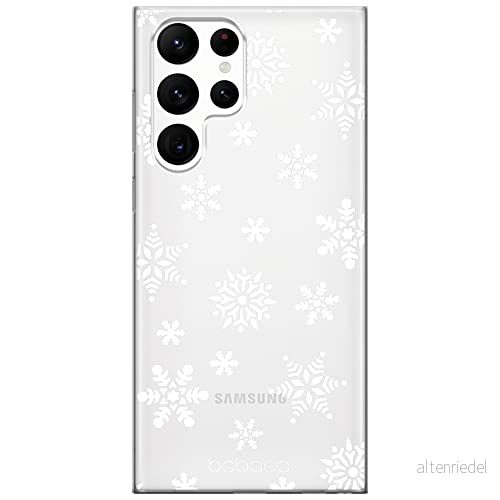 ERT GROUP mobiltelefonfodral för Samsung S22 ULTRA originalt och officiellt licensierat Babaco mönster Winter 001 optimalt anpassad till formen på mobiltelefonen, gedeeltelijk transparant 5904805281686