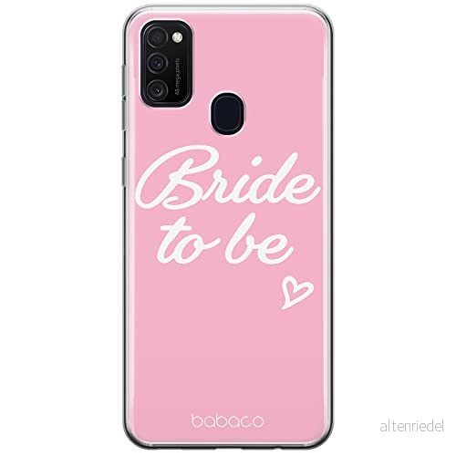 ERT GROUP mobiltelefonfodral för Samsung M21 / M30S originalt och officiellt licensierat Babaco mönster Bride to be 001 anpassad till formen på mobiltelefonen, fodral tillverkad av TPU plast 5904805767241