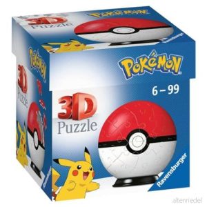 Ravensburger Pokemon Pokeball Pussel för barn, Storlek: One Size, Mehrfarbig 4005556112562 Ravensburger Pokemon Pokeball Pussel för barn, Storlek: One Size, Mehrfarbig 4005556112562