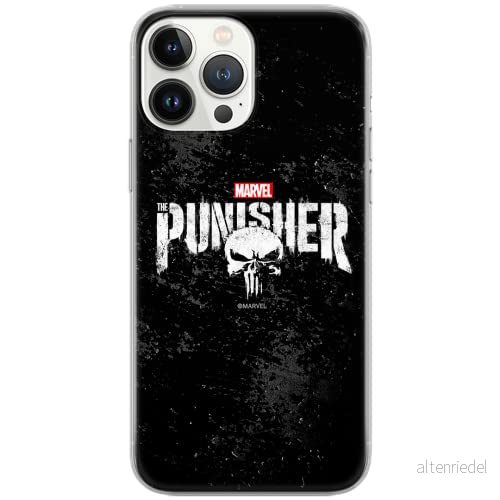 ERT GROUP mobiltelefonfodral för Samsung S21 PLUS originalt och officiellt licensierat Marvel mönster Punisher 003 optimalt anpassad till formen på mobiltelefonen, fodral tillverkad av TPU plast 5903932378801