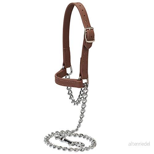 Brahma Webb ® Goat Halter, Medium, Brun 399668485