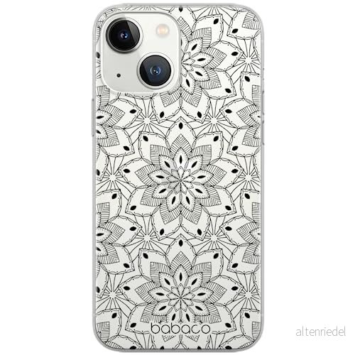 ERT GROUP mobiltelefonfodral för Iphone 13 MINI originalt och officiellt licensierat Babaco mönster Mandalas 009 optimalt anpassad till formen på mobiltelefonen, gedeeltelijk transparant 5904805863196