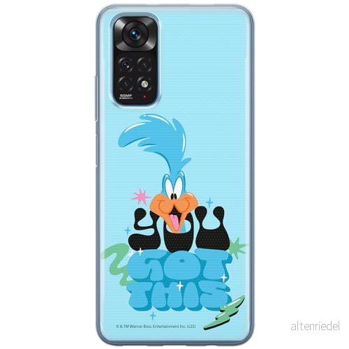 ERT GROUP mobiltelefonfodral för Xiaomi REDMI NOTE 11T/ 11S 5G/ POCO M4 PRO 5G originalt och officiellt licensierat Looney Tunes mönster Roadrunner 003, fodral tillverkad av TPU plast 5905795126575