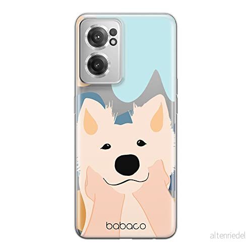 ERT GROUP mobiltelefonfodral för Oneplus NORD CE 2 originalt och officiellt licensierat Babaco mönster Dogs 009 optimalt anpassad till formen på mobiltelefonen, gedeeltelijk transparant 5905511293437