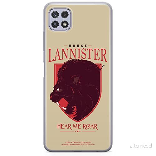ERT GROUP mobiltelefonfodral för Samsung A22 5G originalt och officiellt licensierat Game od Thrones mönster of 008 anpassad till formen på mobiltelefonen, fodral tillverkad av TPU plast 5903932810424