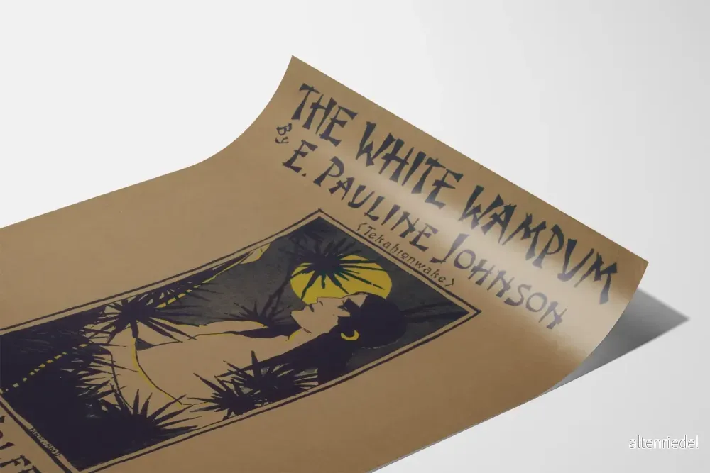 Vintageposter 'The White Wampum' av E. Pauline Johnson - Bild 3