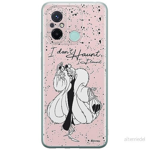 ERT GROUP mobiltelefonfodral för Xiaomi REDMI 12C/ 11A originalt och officiellt licensierat Disney mönster Cruella & Puppy 001, fodral tillverkad av TPU plast 5905511854003