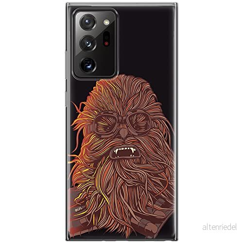 ERT GROUP mobiltelefonfodral för Samsung GALAXY NOTE 20 ULTRA originalt och officiellt licensierat Star Wars mönster Chewbacca 007, fodral tillverkad av TPU plast 5903040365083