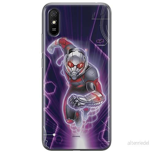 ERT GROUP mobiltelefonfodral för Xiaomi REDMI 9A originalt och officiellt licensierat Marvel mönster Ant Man 001 optimalt anpassad till formen på mobiltelefonen, fodral tillverkad av TPU plast 5903040297414