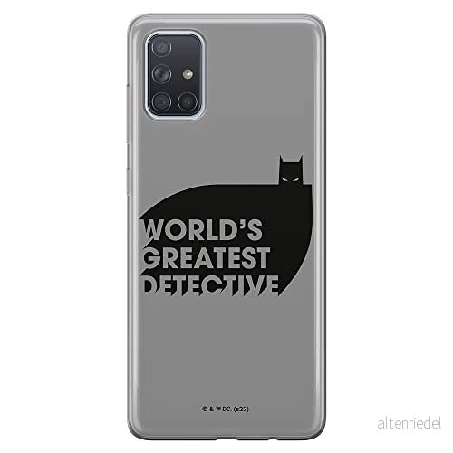 ERT GROUP mobiltelefonfodral för Samsung A71 5G originalt och officiellt licensierat DC mönster Batman 051 optimalt anpassad till formen på mobiltelefonen, fodral tillverkad av TPU plast 5905131540065