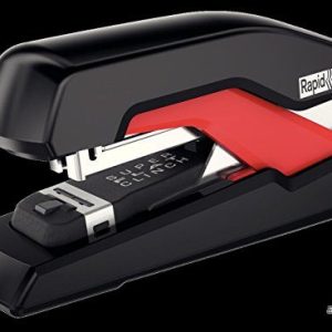Rapid 5000549 Supreme Omnipress SO30C Häftapparat, 30 Blatt svartröd 4051661018459