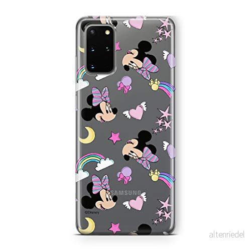 ERT GROUP mobiltelefonfodral för Samsung S20 PLUS / S11 originalt och officiellt licensierat Disney mönster Minnie 031 Vit optimalt anpassad till formen på mobiltelefonen, gedeeltelijk transparant 5903537524177