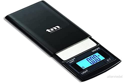 TM ELECTRON tmpbs002 fickvåg, digital, noggrannhet med maximal kapacitet 100 g, självströmbrytare och bil noll köksvåg, W 8436034267836