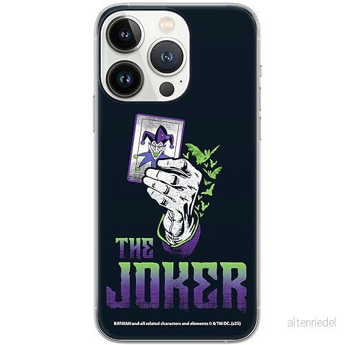 ERT GROUP mobiltelefonfodral för Iphone 13 PRO originalt och officiellt licensierat DC mönster Joker 030 optimalt anpassad till formen på mobiltelefonen, fodral tillverkad av TPU plast 5905795054601