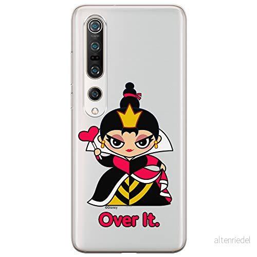 ERT GROUP mobiltelefonfodral för Xiaomi MI 10 / PRO originalt och officiellt licensierat Disney mönster Queen of Hearts 001 anpassad till formen på mobiltelefonen, gedeeltelijk transparant 5905131425096