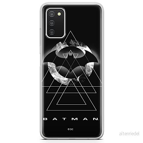 ERT GROUP mobiltelefonfodral för Samsung A03S originalt och officiellt licensierat DC mönster Batman 009 optimalt anpassad till formen på mobiltelefonen, fodral tillverkad av TPU plast 5904805001208