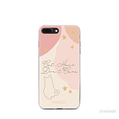 ERT GROUP mobiltelefonfodral för Iphone 7 PLUS/ 8 PLUS originalt och officiellt licensierat Babaco mönster Cats 007 optimalt anpassad till formen på mobiltelefonen, fodral tillverkad av TPU plast 5905131079411