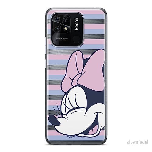 ERT GROUP mobiltelefonfodral för Xiaomi REDMI 10C originalt och officiellt licensierat Disney mönster Minnie 022 optimalt anpassad till formen på mobiltelefonen, gedeeltelijk transparant 5905511538767