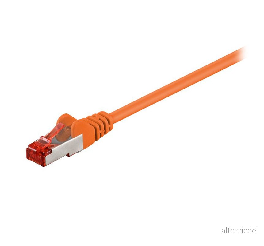 Pro LAN STP CAT 6 Orange 0.25m 0.25 meter 4040849933400