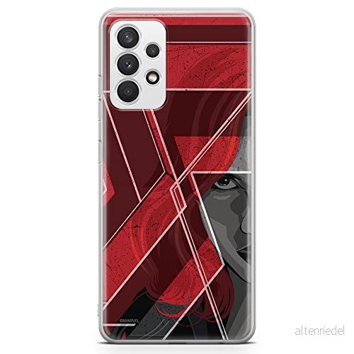 ERT GROUP mobiltelefonfodral för Samsung A32 4G LTE originalt och officiellt licensierat Marvel mönster Black Widow 002 optimalt anpassad till formen på mobiltelefonen, fodral tillverkad av TPU plast 5903040477427