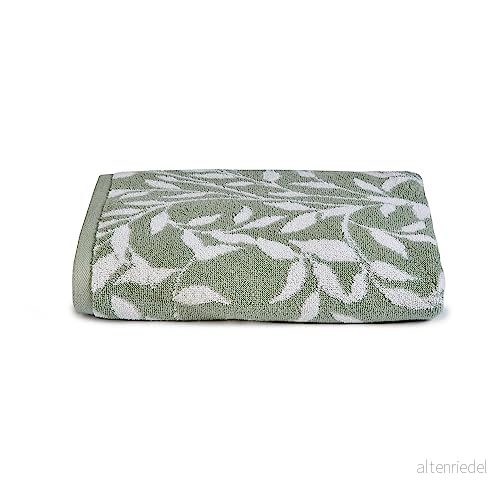 Dreams & Drapes Badrum Sandringham 100% bomull badlakan 90 x 150 cm i salvia 5056387772356