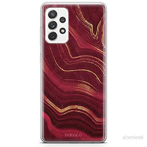 ERT GROUP mobiltelefonfodral för Samsung A52 5G / LTE 4G A52S originalt och officiellt licensierat Babaco mönster Marble 011, fodral tillverkad av TPU plast 5903040065976