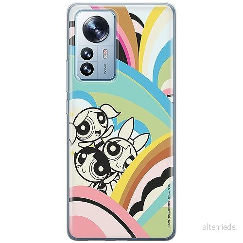 ERT GROUP mobiltelefonfodral för Xiaomi 12 / 12X originalt och officiellt licensierat The Powerpuff Girls mönster 018, fodral tillverkad av TPU plast 5905511966171