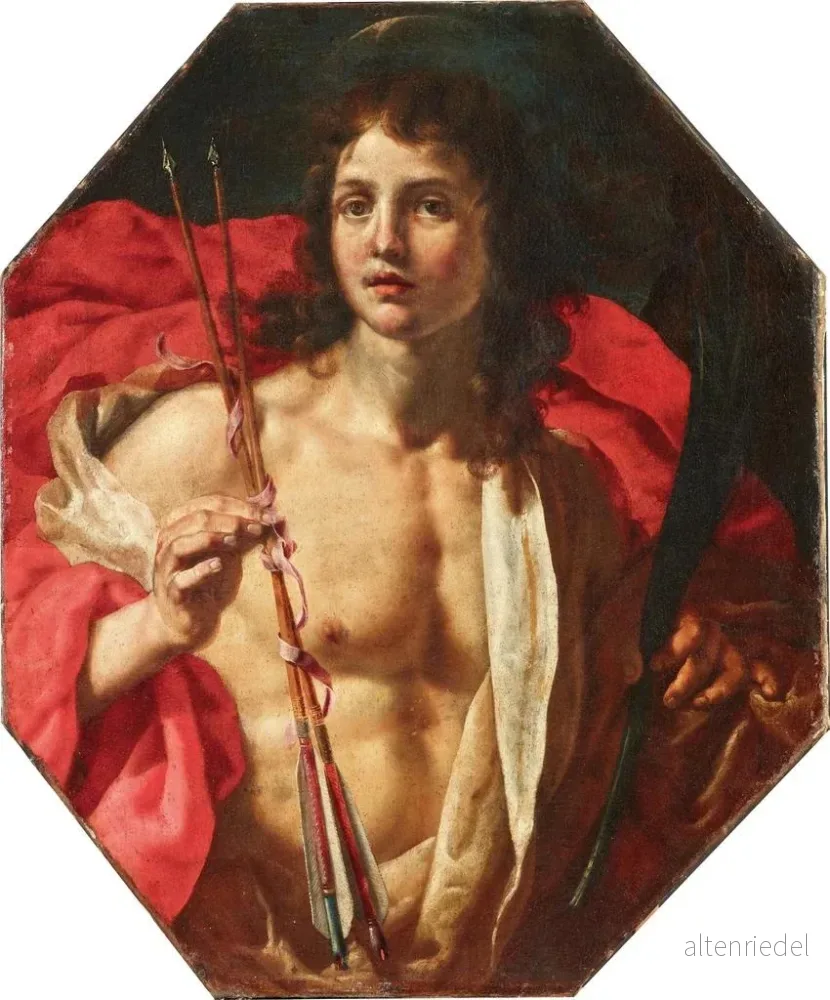Målning av Saint Sébastien - Alessandro Rosi | Konsttryck - Bild 2