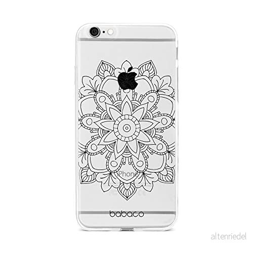 ERT GROUP mobiltelefonfodral för Iphone 6/6S originalt och officiellt licensierat Babaco mönster Mandalas 006 optimalt anpassad till formen på mobiltelefonen, gedeeltelijk transparant 5904805839344