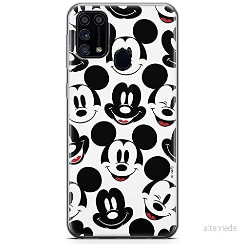 ERT GROUP mobiltelefonfodral för Samsung M31 originalt och officiellt licensierat Disney mönster Mickey 018 optimalt anpassad till formen på mobiltelefonen, fodral tillverkad av TPU plast 5904805476075