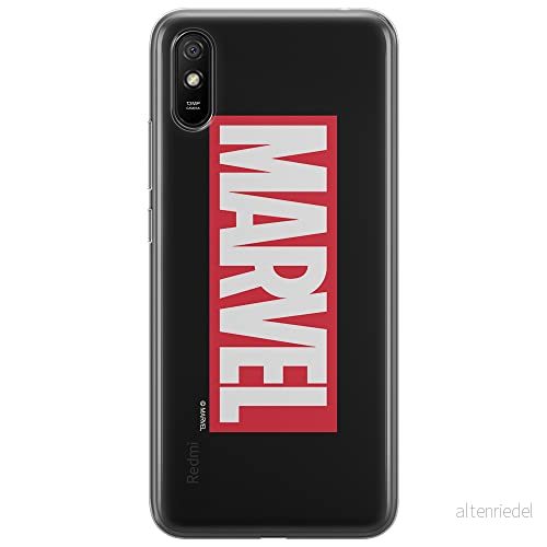 ERT GROUP mobiltelefonfodral för Xiaomi REDMI 9A originalt och officiellt licensierat Marvel mönster 001 optimalt anpassad till formen på mobiltelefonen, fodral tillverkad av TPU plast 5903932037456