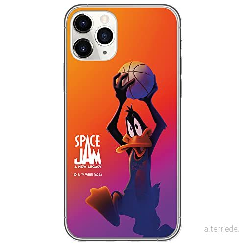 ERT GROUP mobiltelefonfodral för Iphone 11 PRO MAX originalt och officiellt licensierat Looney Tunes mönster Space Jam 012 anpassad till formen på mobiltelefonen, fodral tillverkad av TPU plast 5905511039929