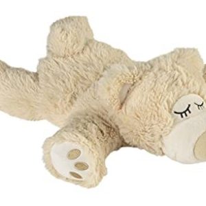 Warmies® Värmekudde/mjukisdjur ”Sleepy Bear beige” 100% hirsfyllning 35 cm 700 g 4260394916936