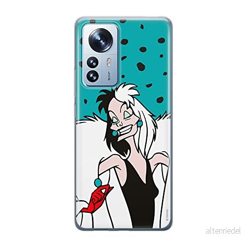 ERT GROUP mobiltelefonfodral för Xiaomi 12 / 12X originalt och officiellt licensierat Disney mönster Cruella 004 optimalt anpassad till formen på mobiltelefonen, fodral tillverkad av TPU plast 5905511478292