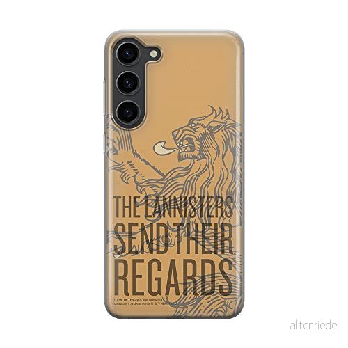 ERT GROUP mobiltelefonfodral för Samsung S23 originalt och officiellt licensierat Game of Thrones mönster 014 optimalt anpassad till formen på mobiltelefonen, fodral tillverkad av TPU plast 5905511434892