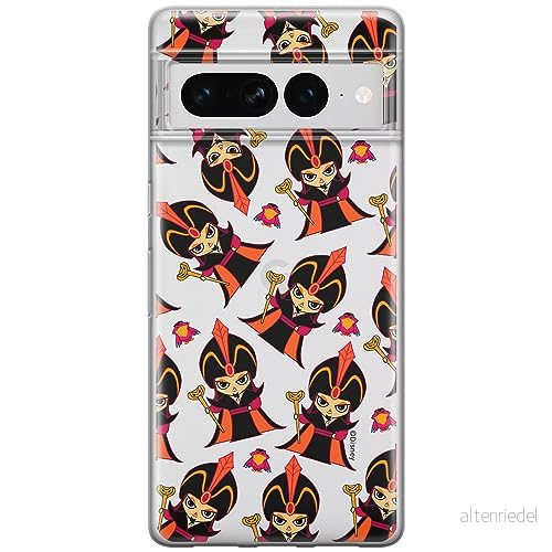 ERT GROUP mobiltelefonfodral för Google PIXEL 7 PRO originalt och officiellt licensierat Disney mönster Jafar 002 optimalt anpassad till formen på mobiltelefonen, gedeeltelijk transparant 5905795172947