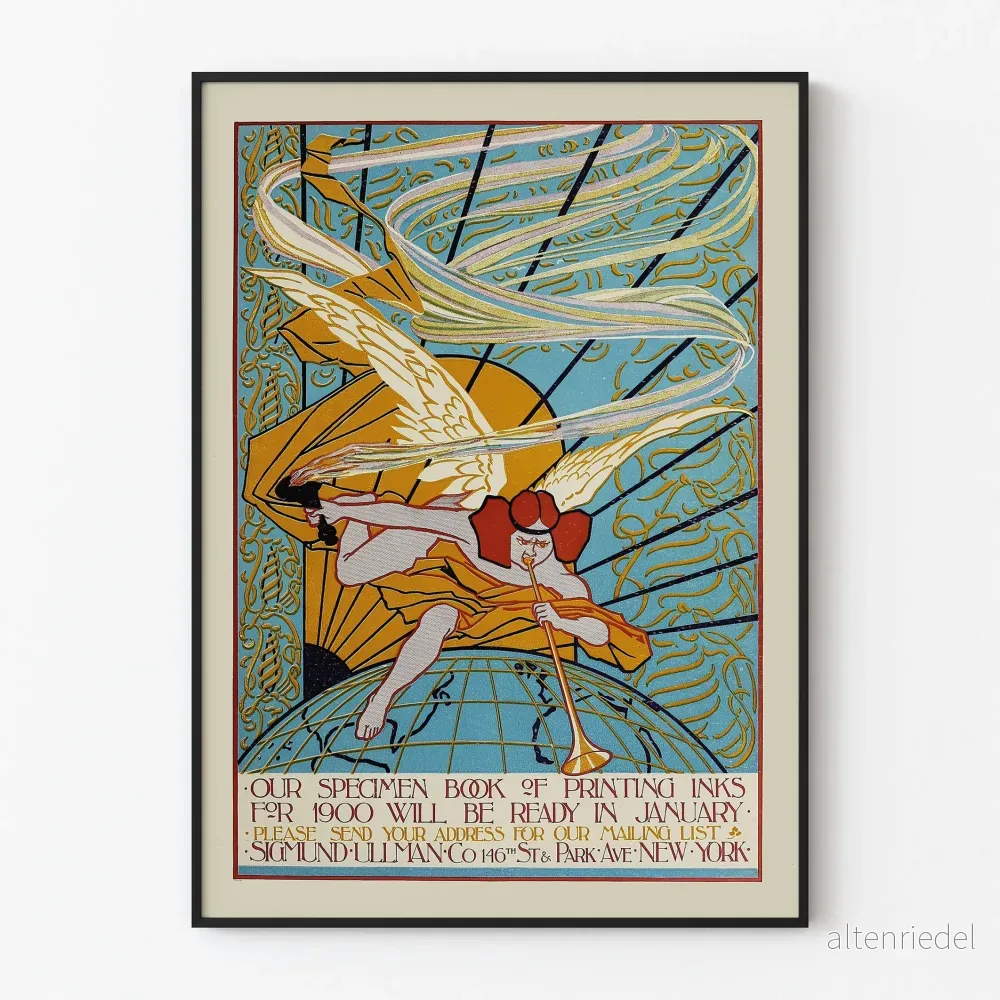 Art Déco-affisch Sigmund Ullman Co - Vintage väggdekoration