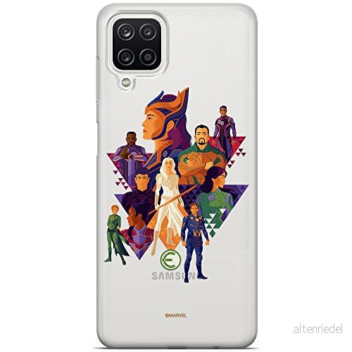 ERT GROUP mobiltelefonfodral för Samsung A12 / M12 originalt och officiellt licensierat Marvel mönster Eternals 007 optimalt anpassad till formen på mobiltelefonen, gedeeltelijk transparant 5904805115202